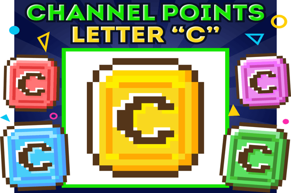 Download 5 "C" Channel Points Twitch | Twitch Rewards, Points Emotes, Badges Twitch - Premium Resources